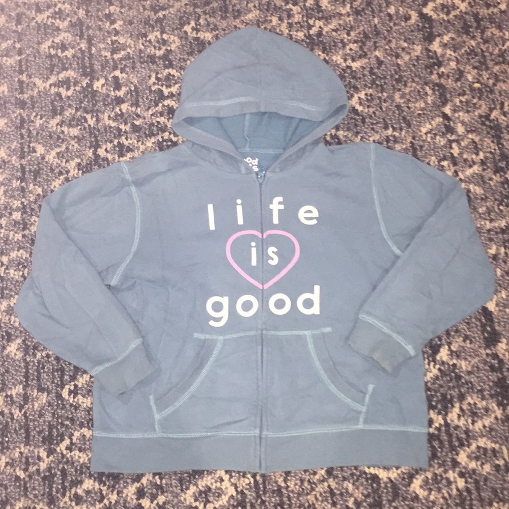 Life is good kids sweatshirt